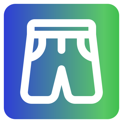 반바지 Generic gradient fill icon