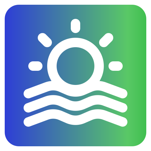 sonnenuntergang Generic gradient fill icon