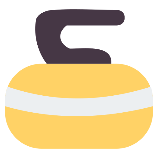 Curling Generic color fill icon