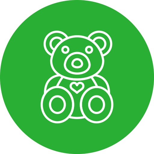 Teddy bear Generic color fill icon