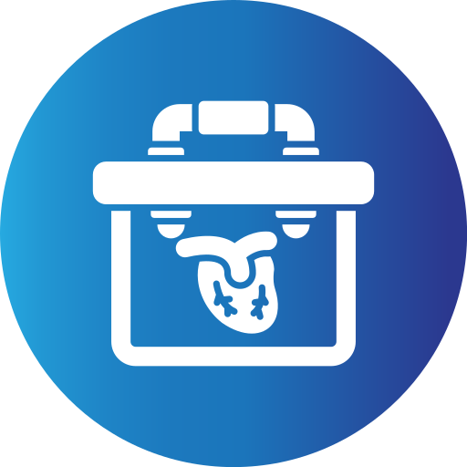 Organ donation Generic gradient fill icon