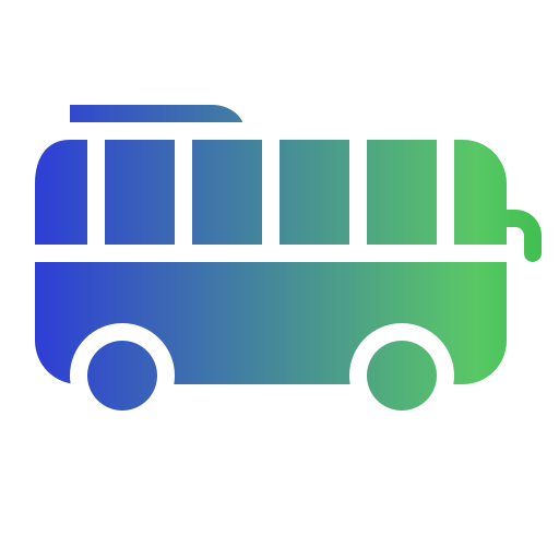autobús Generic gradient fill icono