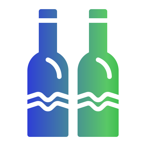 와인 병 Generic gradient fill icon