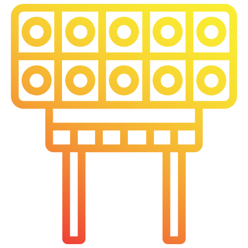 Свет Generic gradient outline иконка