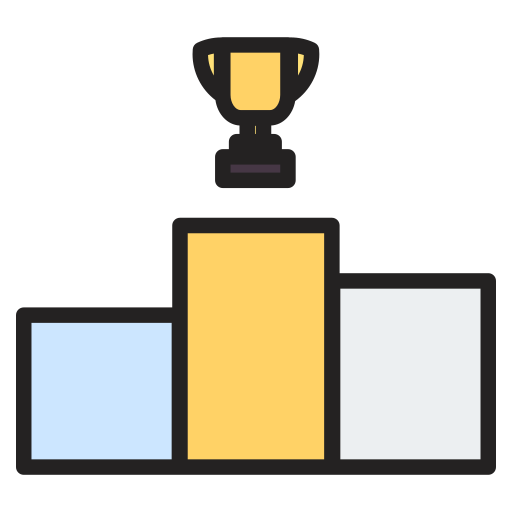 podium Generic color lineal-color Icône
