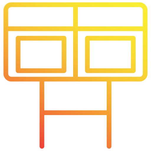 スコアボード Generic gradient outline icon