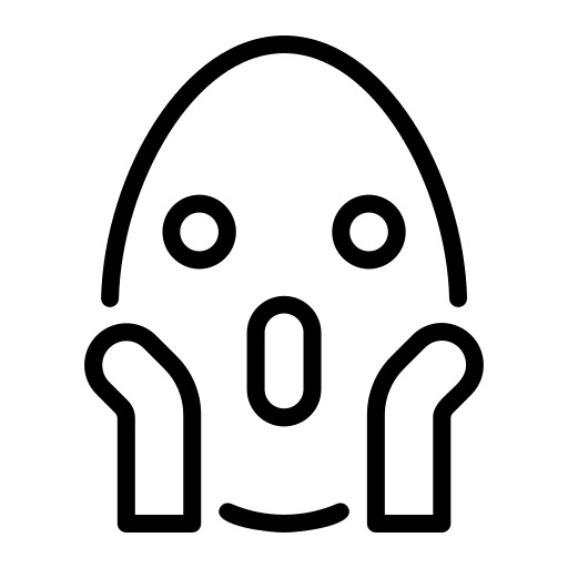 schockiert Generic black outline icon