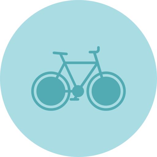 自転車 Generic color fill icon