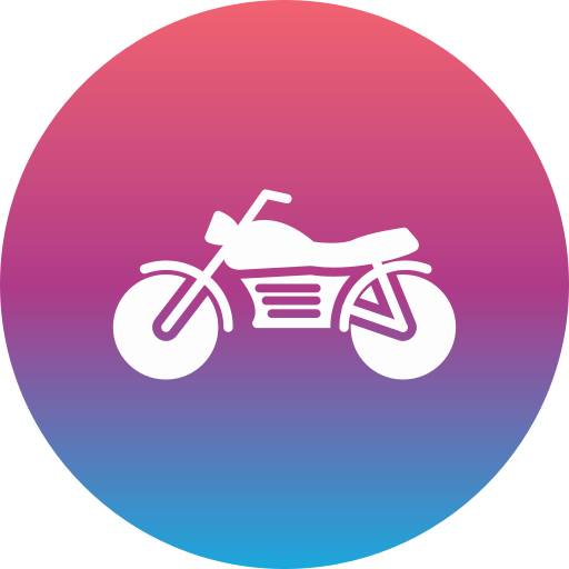 мотоцикл Generic gradient fill иконка