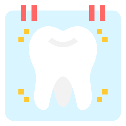 Стоматологический осмотр Generic color fill иконка