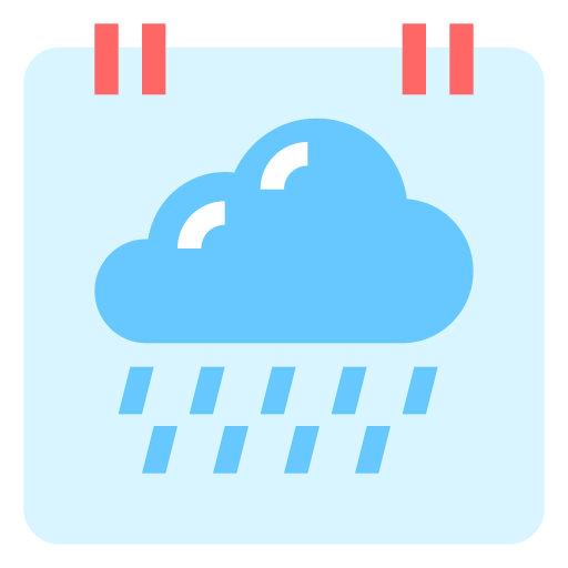 regnerisches wetter Generic color fill icon