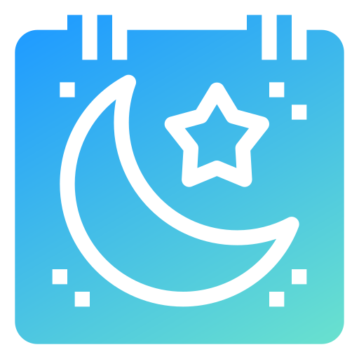 ramadan Generic gradient fill icoon