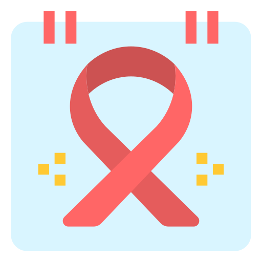 Всемирный день борьбы с раком Generic color fill иконка