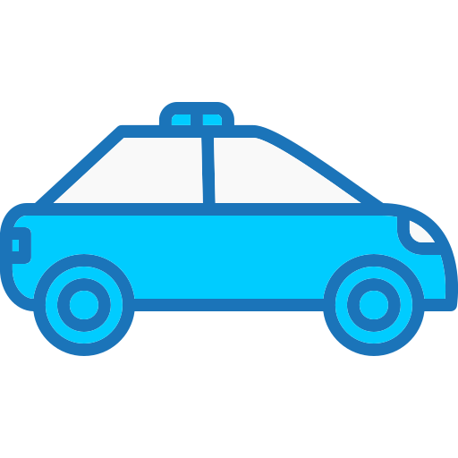 Police car Generic color lineal-color icon