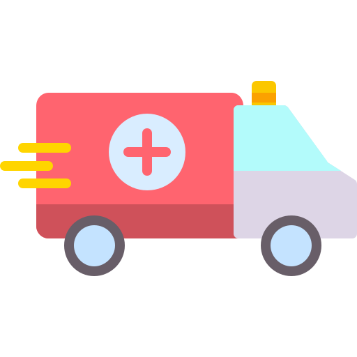 救急車 Generic color fill icon