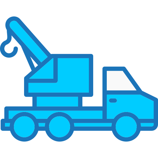 Crane truck Generic color lineal-color icon