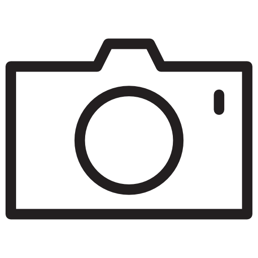 cámara fotográfica Vector Market Light Rounded icono
