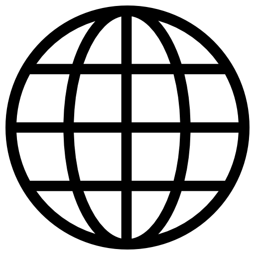 siatka światowa Vector Market Light Rounded ikona
