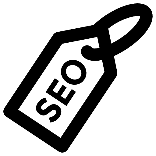 seo-tag Vector Market Bold Rounded icoon