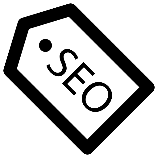 Seo tag Vector Market Bold Rounded icon