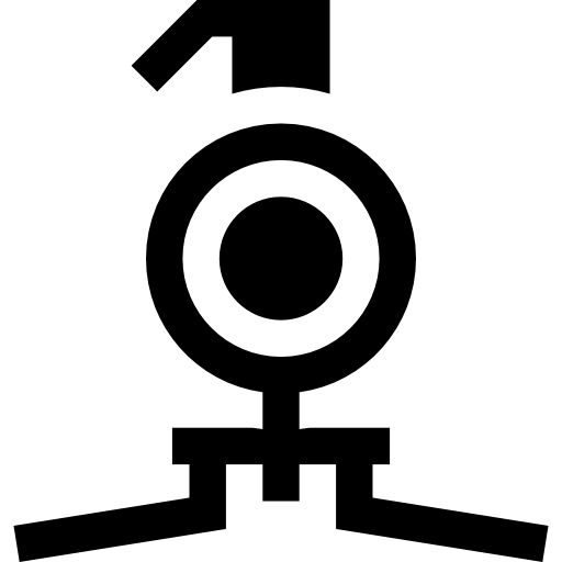 ピッチングマシン Basic Straight Filled icon