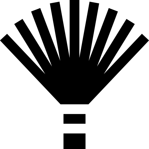 ポンポン Basic Straight Filled icon