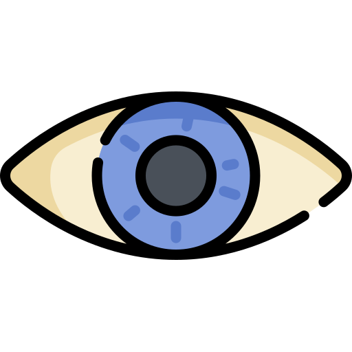 Vision Kawaii Lineal color icon