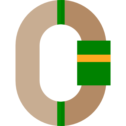 カラビナ Basic Straight Flat icon
