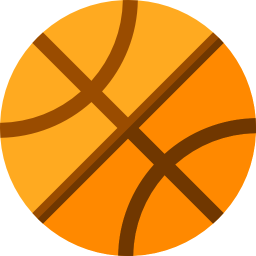 koszykówka Basic Straight Flat ikona