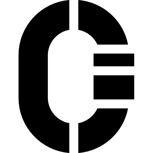 카라비너 Basic Straight Filled icon