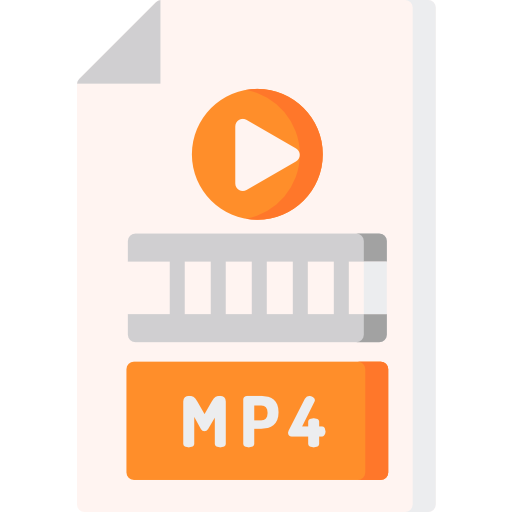 mp4 Special Flat ikona
