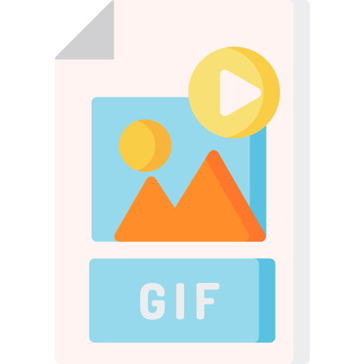 Gif Special Flat icon