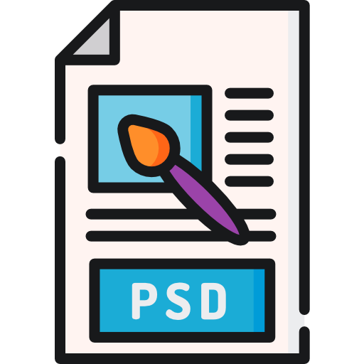 psd Special Lineal color icono