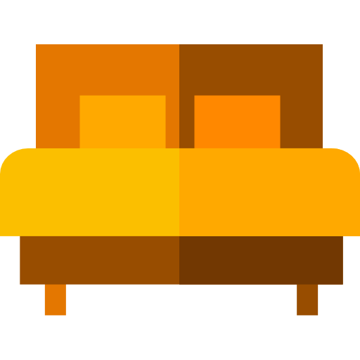 침대 Basic Straight Flat icon