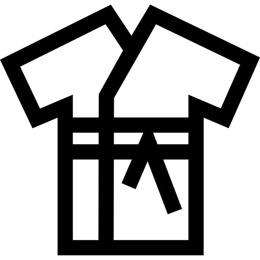 목욕 가운 Basic Straight Lineal icon