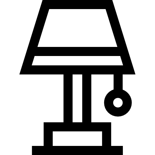 lampada Basic Straight Lineal icona