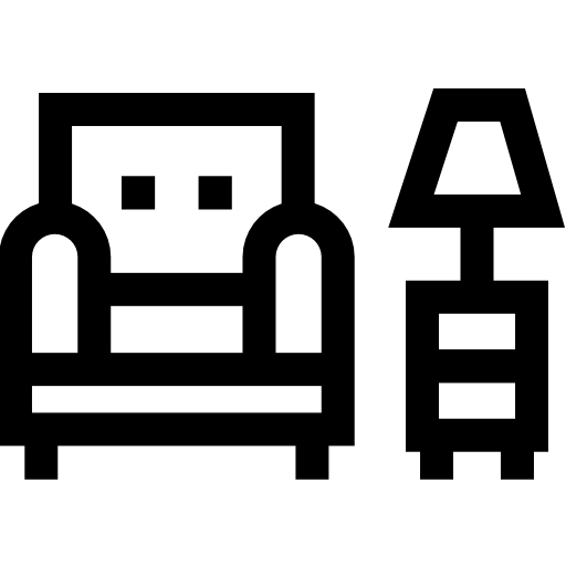 リビングルーム Basic Straight Lineal icon