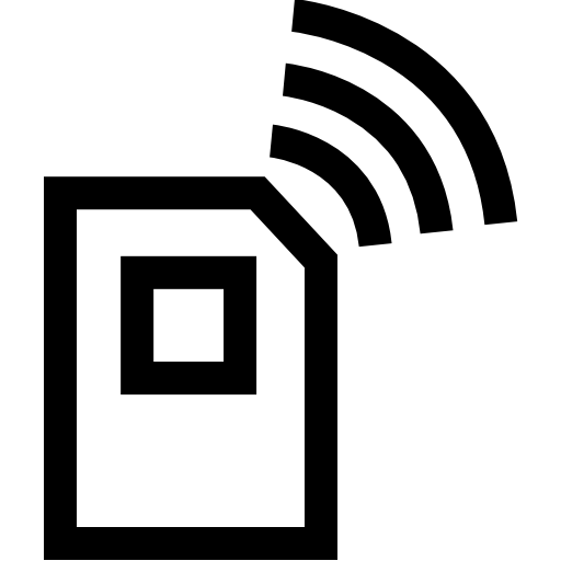 punto di accesso Basic Straight Lineal icona