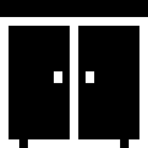 kleiderschrank Basic Straight Filled icon