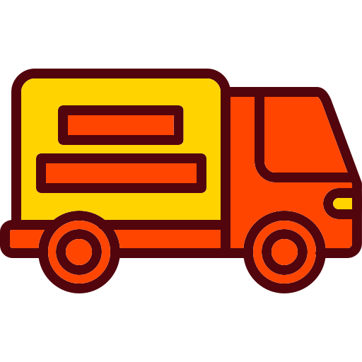 ciężarówka Generic color lineal-color ikona