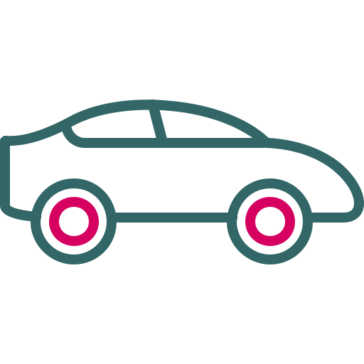 車 Generic color outline icon