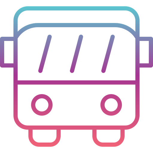 autobús Generic gradient outline icono