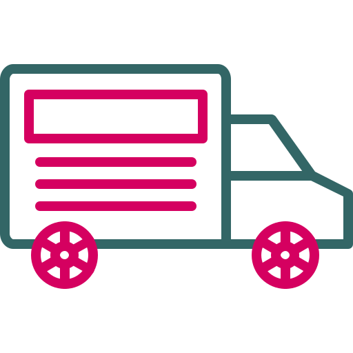 camion de livraison Generic color outline Icône