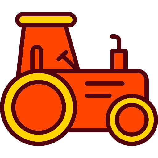 tractor Generic color lineal-color icono