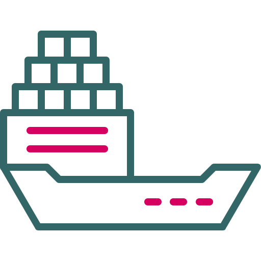 Ship Generic color outline icon