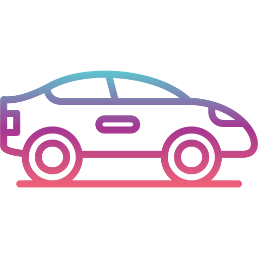 Car Generic gradient outline icon