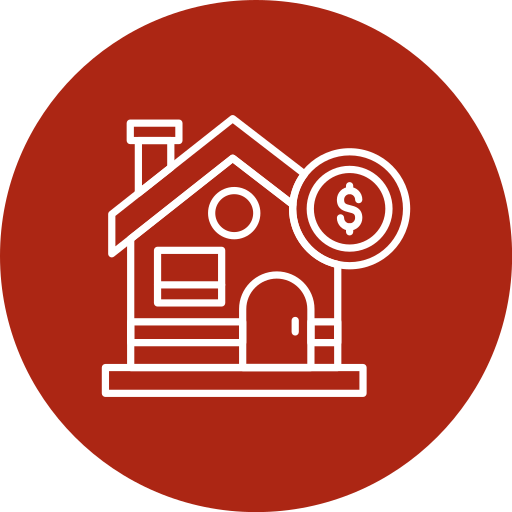 Mortgage Generic color fill icon