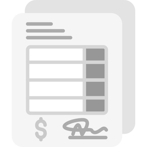 Invoice Generic color fill icon