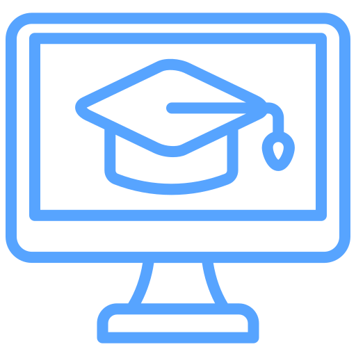 Online learning Generic color outline icon