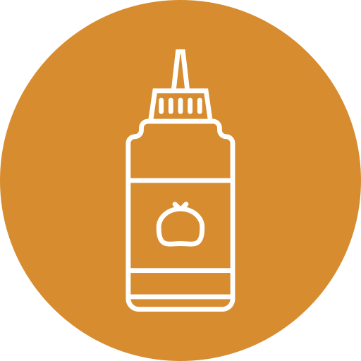 ketchup-flasche Generic color fill icon